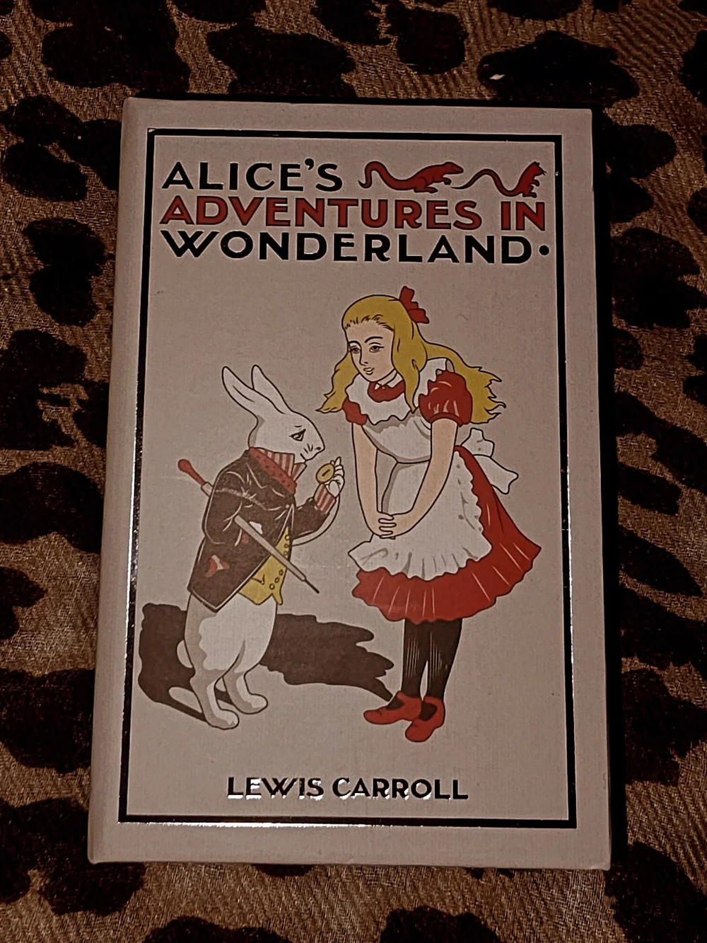 Storybook Cosmetics Palette - White, Black, Red